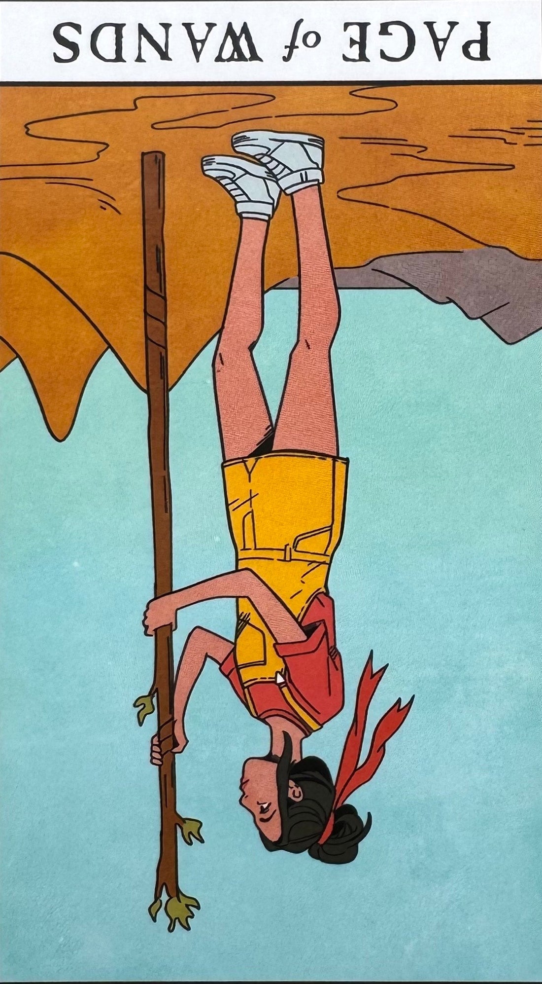 Page of Wands Reversed - Thursday, August 7, 2025