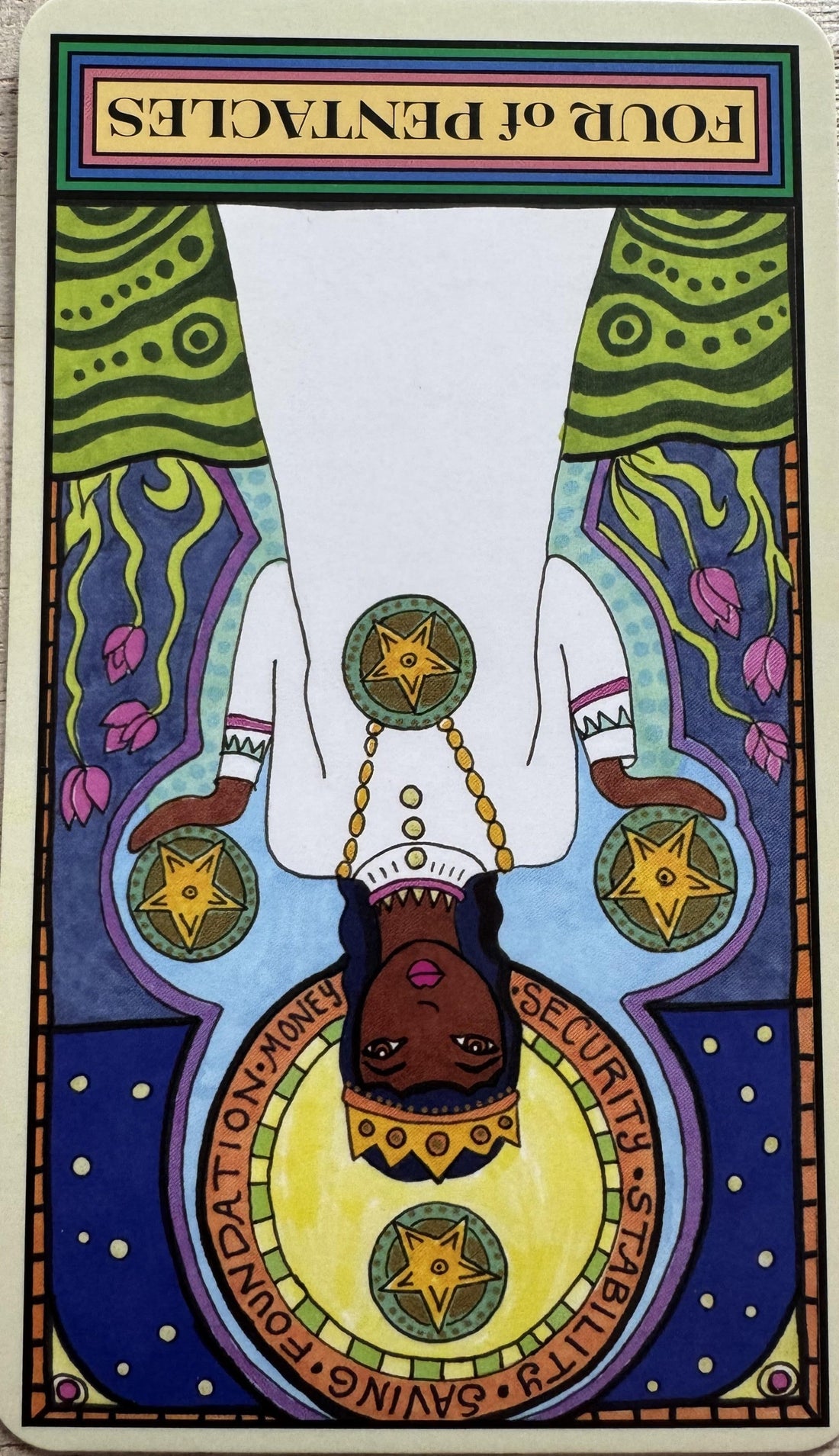 Four of Pentacles Reversed - Saturday, July 26, 2025